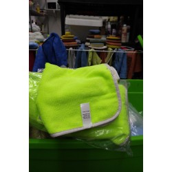 Wicked Neon Green Microfiber Towels (Gray Lining Edge)