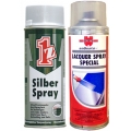 1Z Silver Spray Wheel Paint and Wurth High Gloss Clear Lacquer