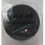 4" Round Applicator Black Foam Sealant/Carnauba