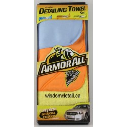 Armor All Microfiber Detail Drying Towel Set - Pack of 3