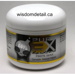 Chemical Guys XXX HARD CORE Pure White Carnauba PASTE WAX+Advanced Polymers (8oz) 