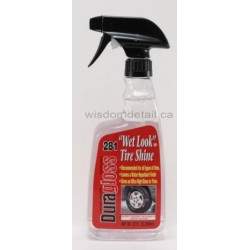 Duragloss #281 WLTS "Wet Look" Tire Shine w/sprayer (22oz)