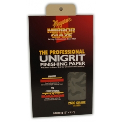 Meguiars 2500 Grit Unigrit Sand Paper *Single* Sheets